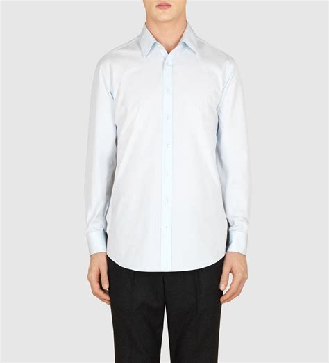 gucci poplin shirt men's.